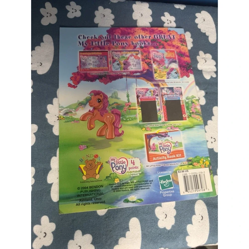 2004 My Little Pony Sticker Book w Pull Out Poster UNUSED All Stickers G3 Hasbro